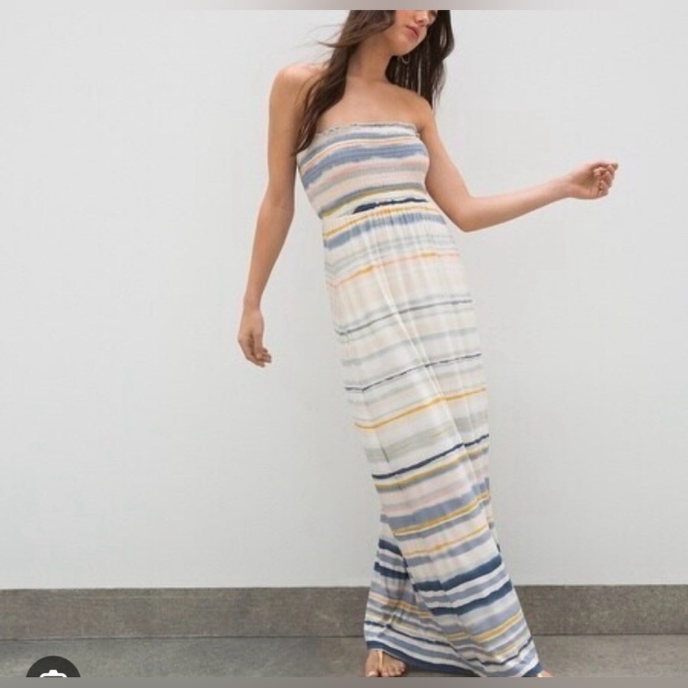 SOMA Strapless Maxi Bra Dress